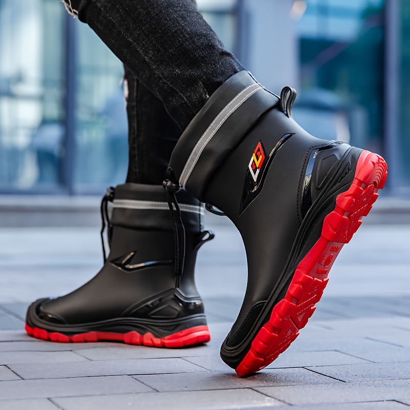Kinder Gummistiefel Schwarze Gummistiefeletten Hunter ORIGINAL