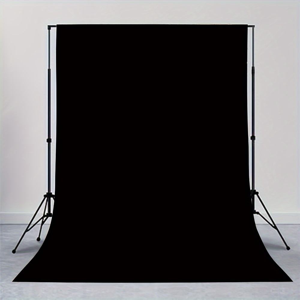 

Versatile Black Vinyl Photography Backdrop For Portrait & General Use – Ideal For Festive Events & Multipurpose Settings, Easy Setup, No Power Required – Available In 2 Sizes