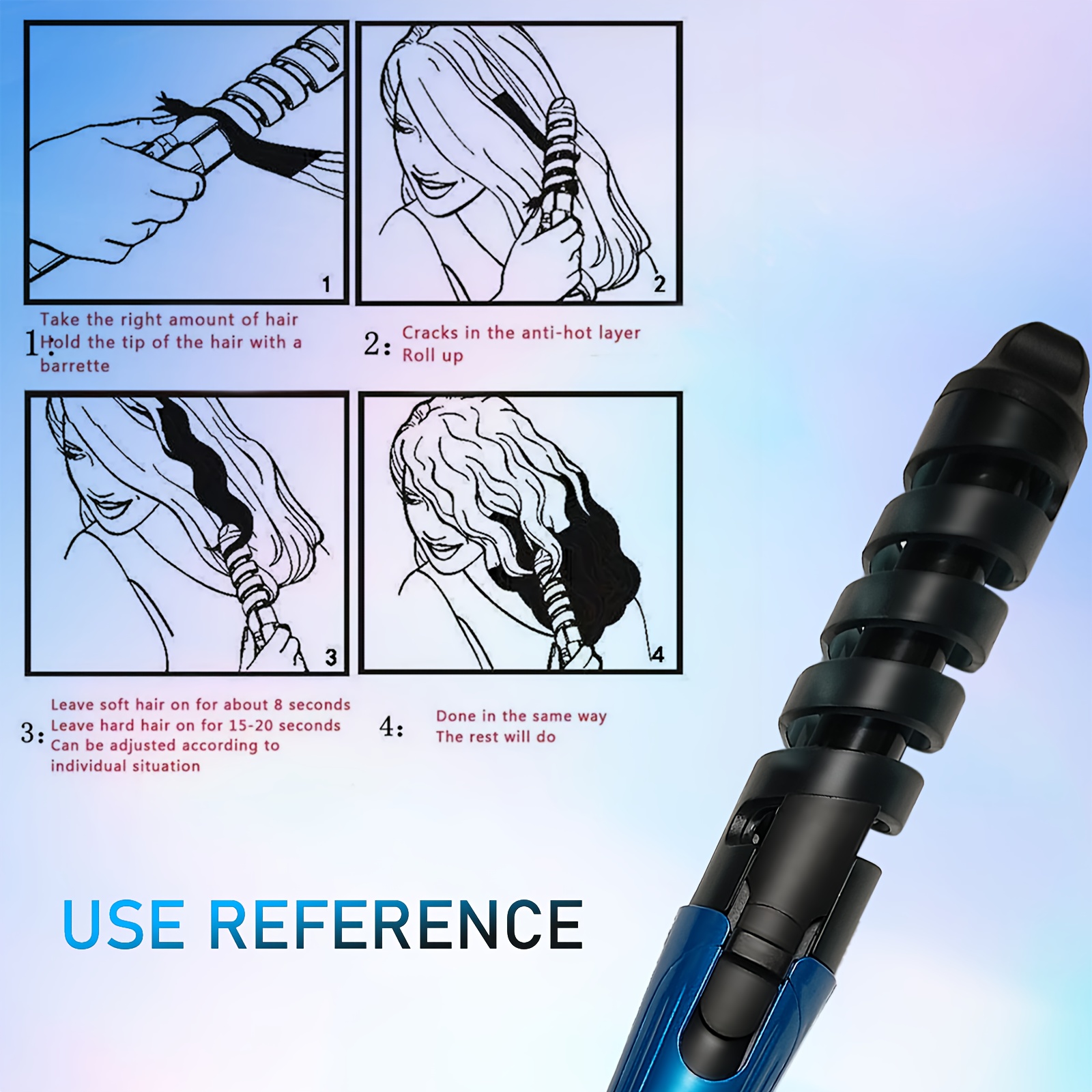 Krultangen, moeiteloos kapperen