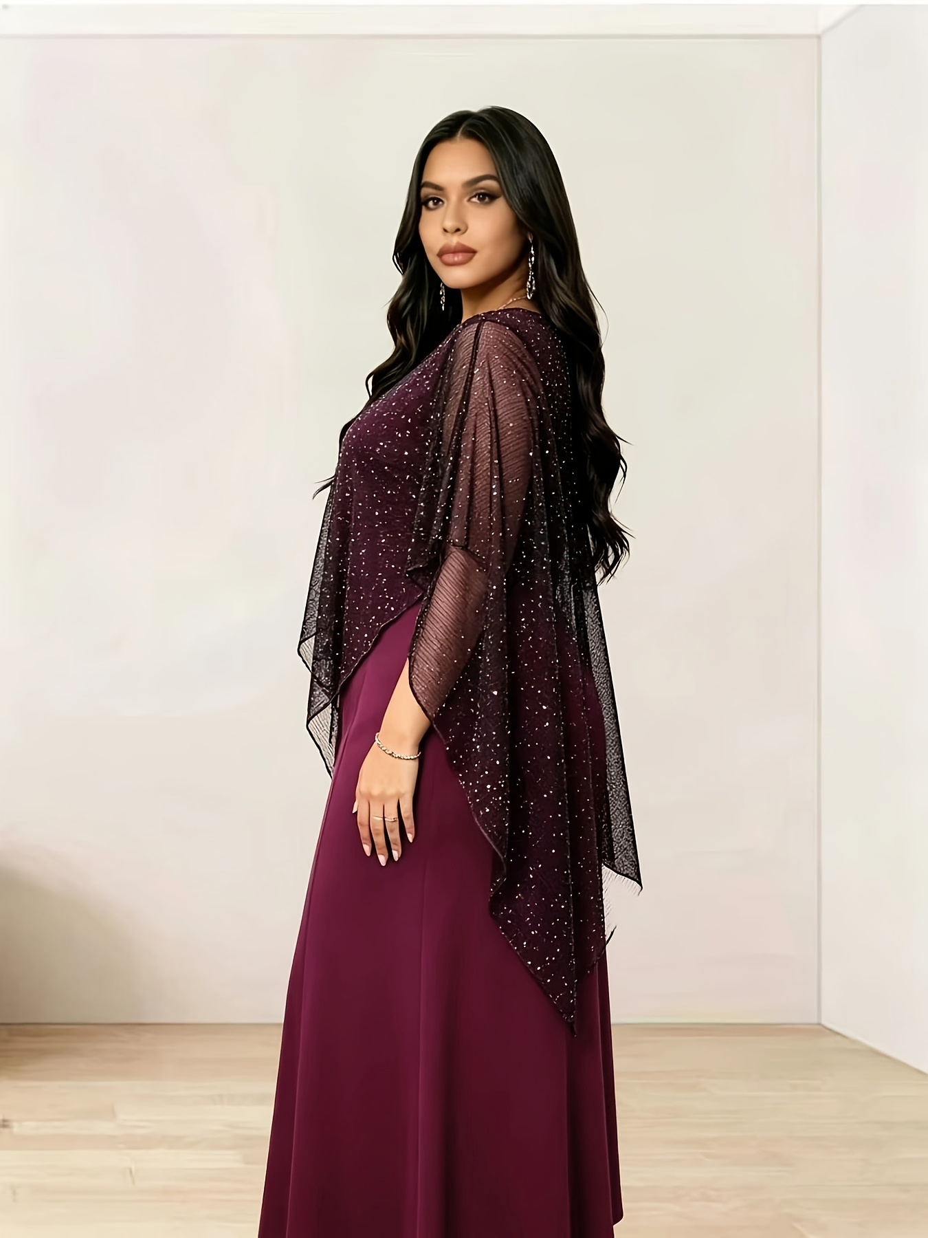 tummy control evening dresses Shapewear Modal Twist Wrap Tummy Control Maxi Dress  Popilush