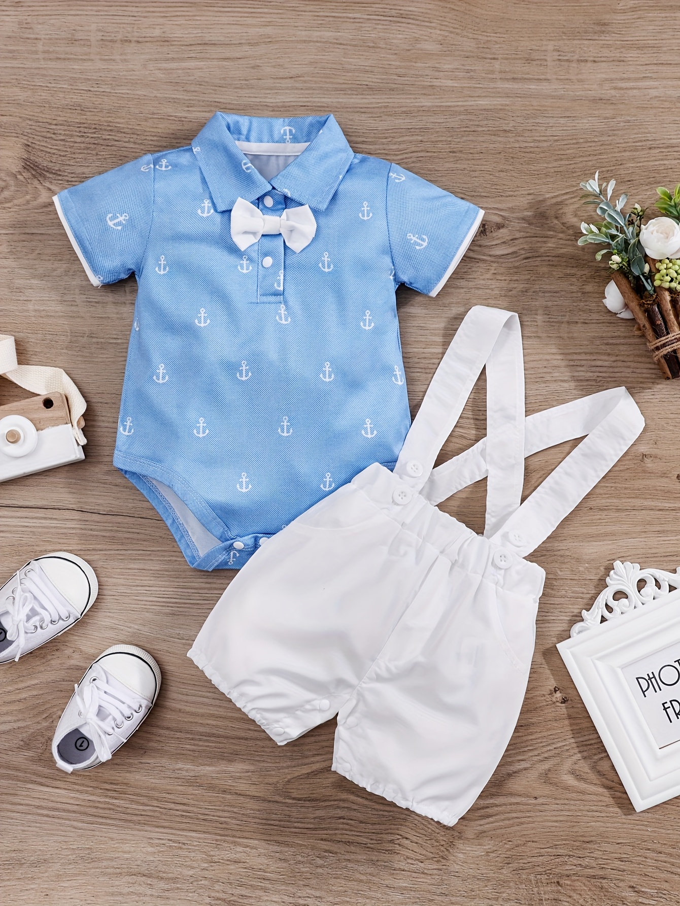 newborn baby boys girls summer bodysuit print short Temu Nigeria