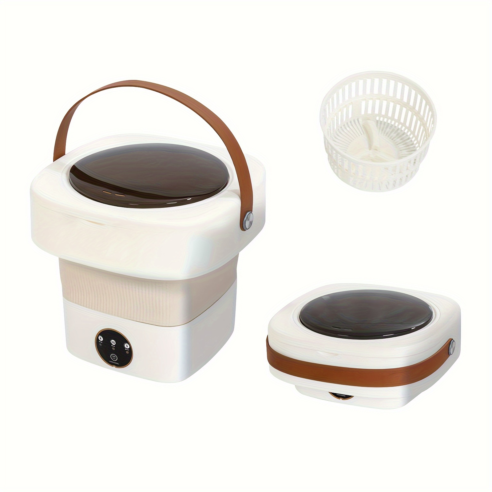 

Portable Washing Machine, Mini Washer, 11l Upgraded Large Capacity Foldable Washer.deep Cleaning Of Underwear, Baby Clothes And Other Small Clothes.suitable For Apartments, Dormitories, Hotels