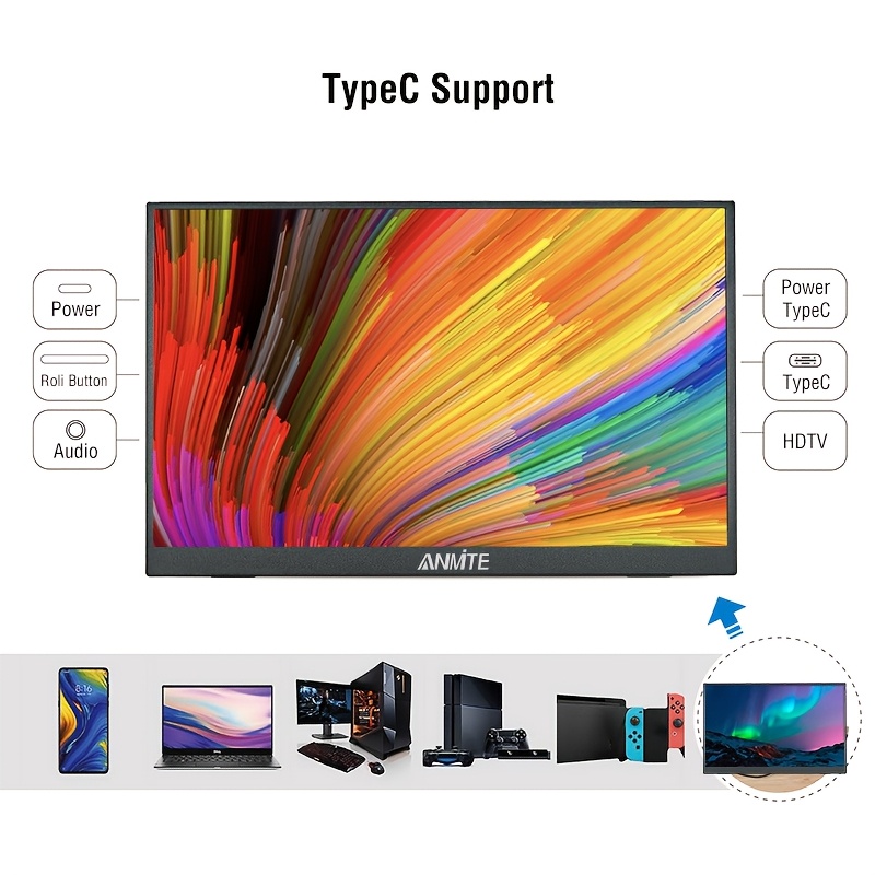 とてむ 15 6 inch portable monitor compatible - Temu