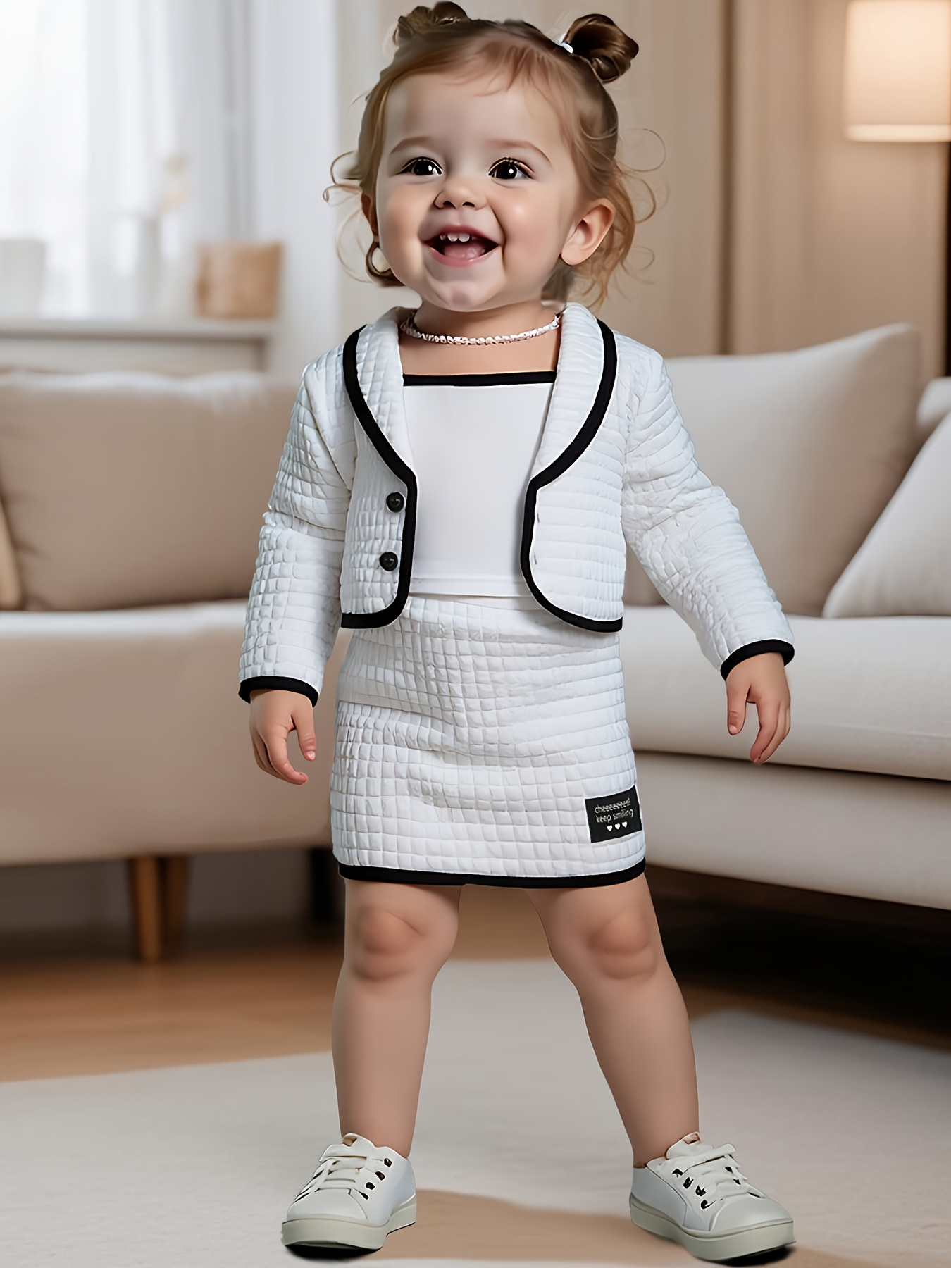 3-delige lente/zomer mode casual meisjes rokset