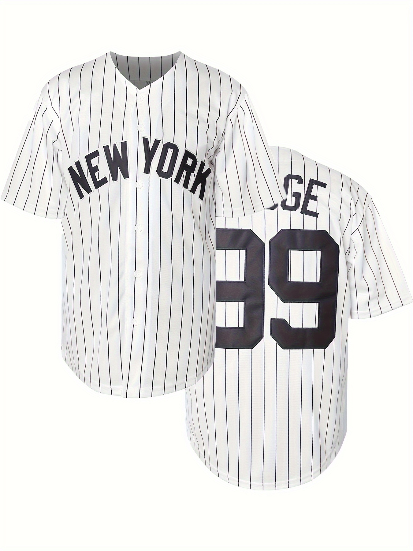 Camiseta de béisbol personalizada para hombre, a rayas, con botones,  cosidas, para mujeres, jóvenes, niños, uniforme deportivo