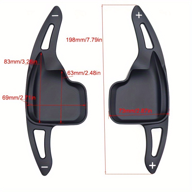 Unique Bargains Pair Aluminum Alloy Blue Steering Wheel Shift Paddle Shifter Extension Cover for BMW X1 X2 X3 X4 X5 X6 Series F22 F23 F30 F31 F33 F34 F15 F16 F25 F26