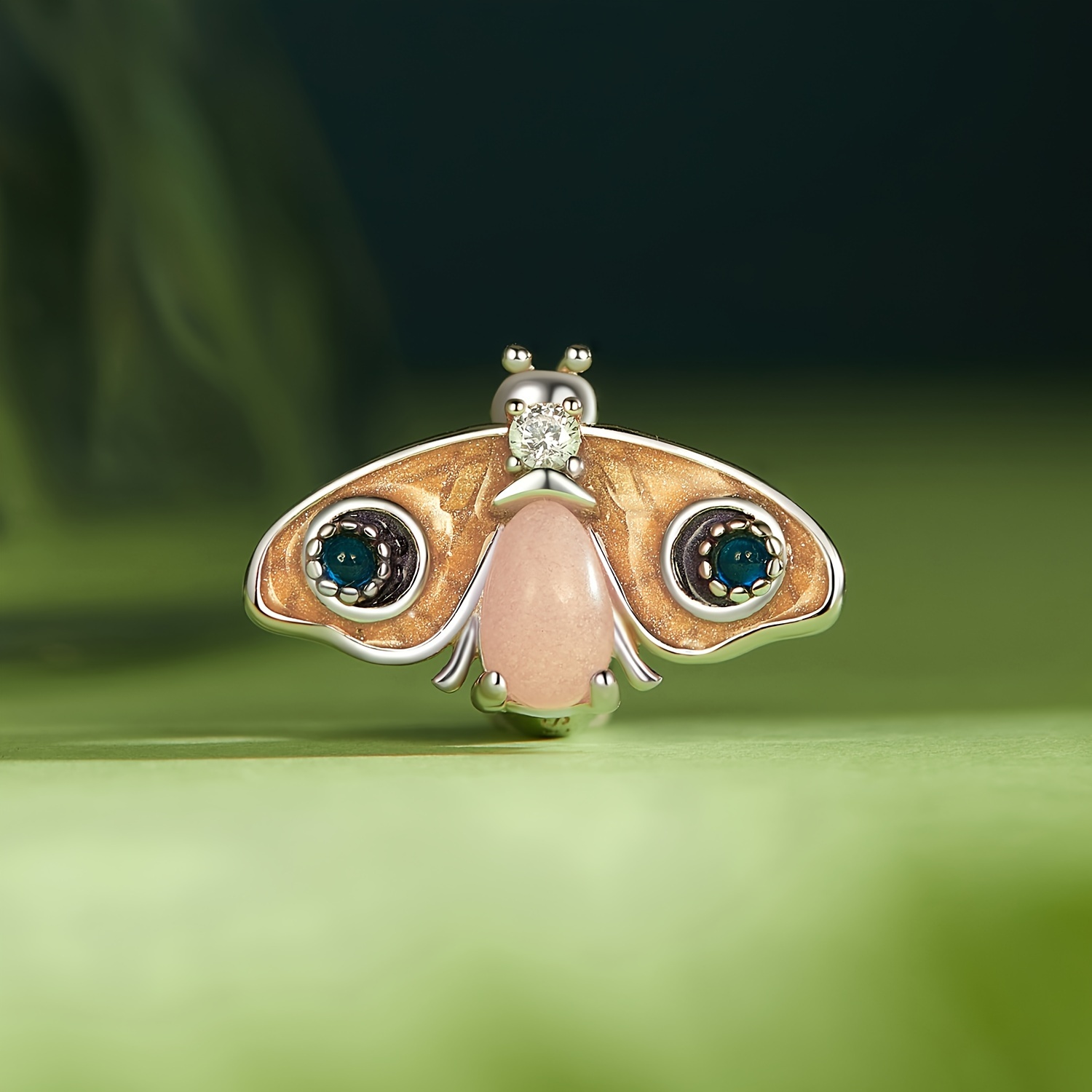 S925 cuentas de mariposas voladoras de plata esterlina DIY pulsera collar  accesorios