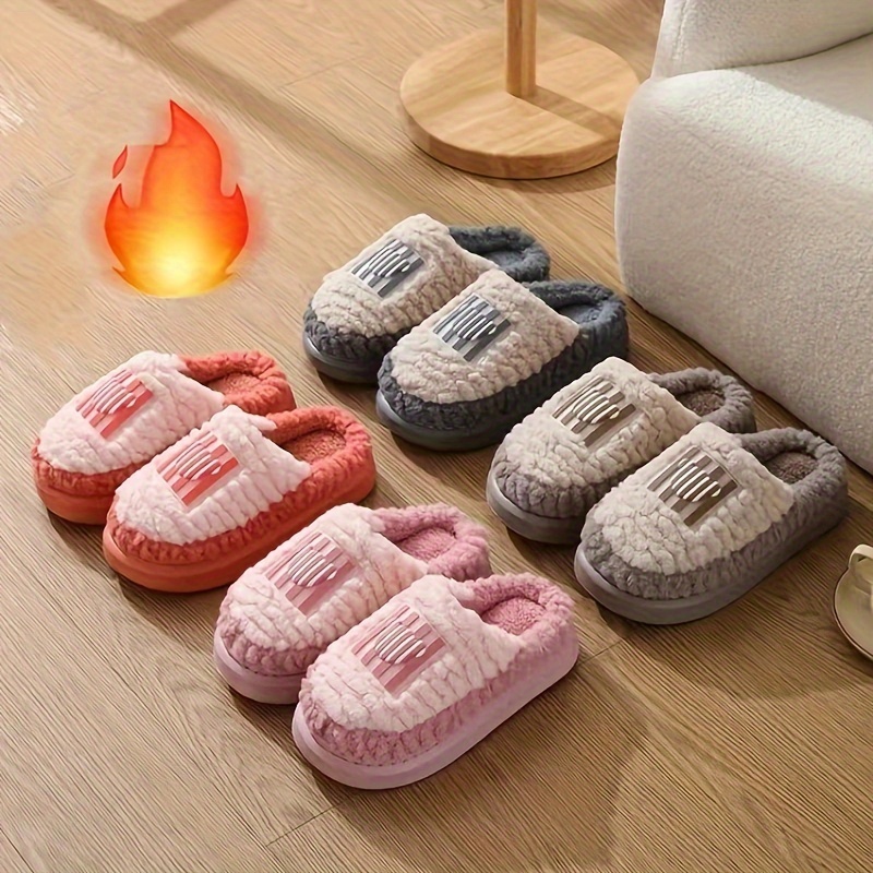 

Pattern Slippers – Flannel-lined Slippers , -slip Shoes