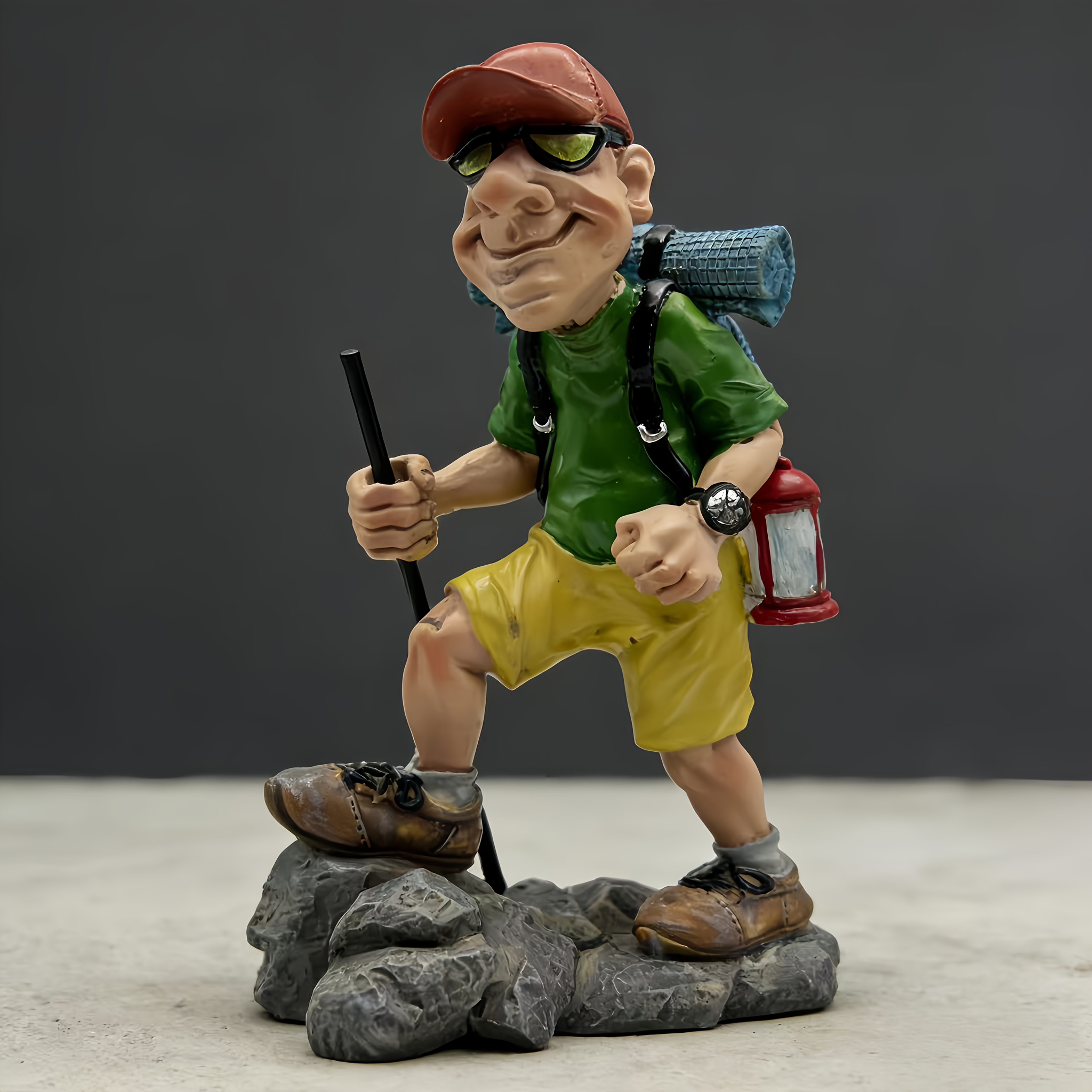 E-shop -Resinfigur - Outdoor--Statue für Zuhause & Büro, Tischdekoration, Outdoor-Dekoration mit -Thema, Resin geeignet für Zuhause, Regal, Tisch,