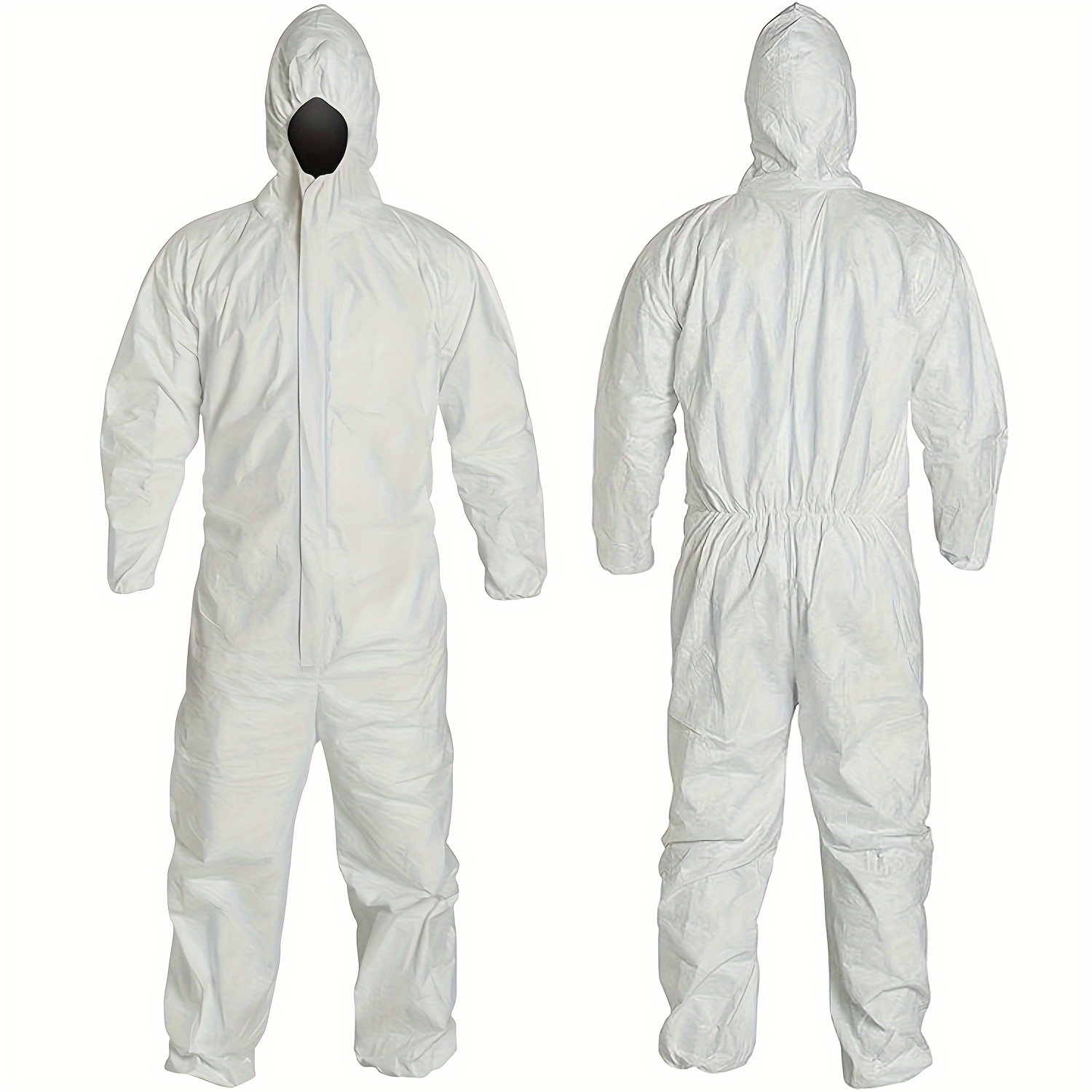 

Breathable Micropore Disposable Ppe Coveralls, 55gsm - Loose Fit, Chemical Resistant Workwear For Security & Labor Protection