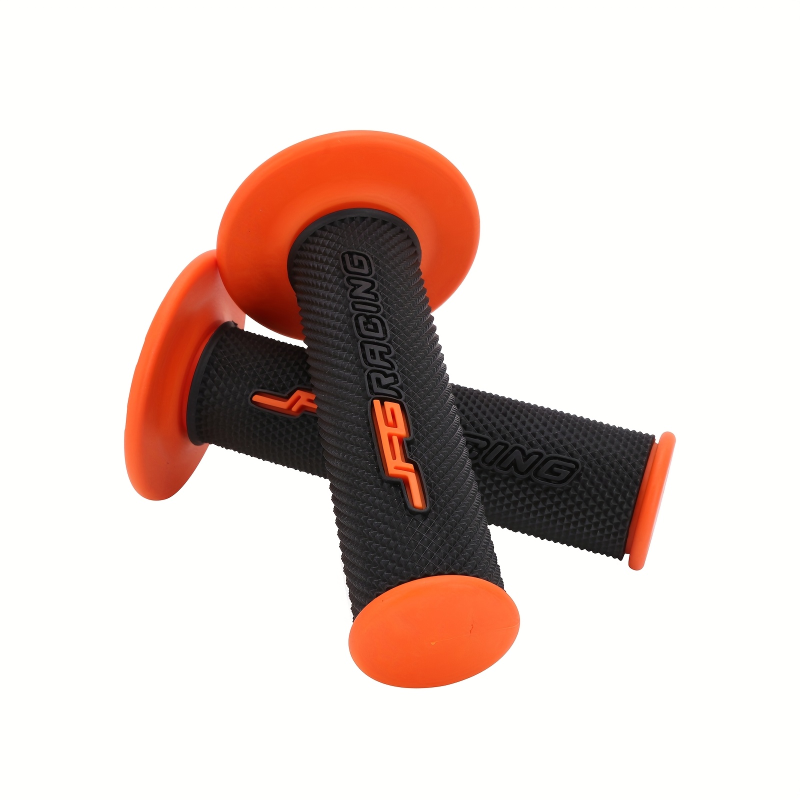 TEMU Dirt Pit Bike Handlebar Round Pad Hand Grips Kit For For Kawasaki For Ssr Dirt Pit Bike Street Bike Scooter Off-road