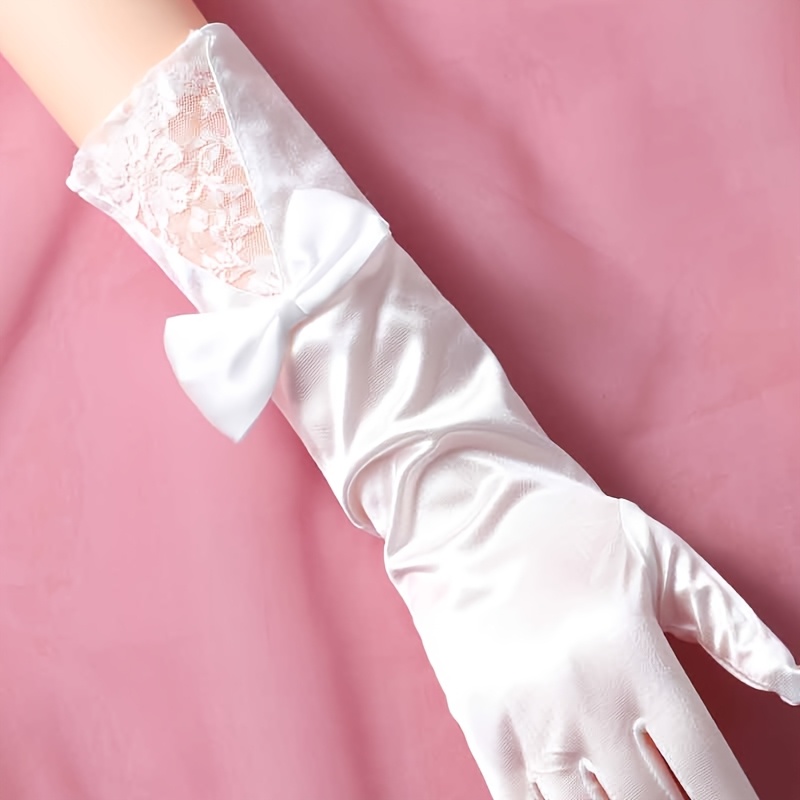 chinese dress ladies White Women Gloves – The Formal Wear Store main image 1