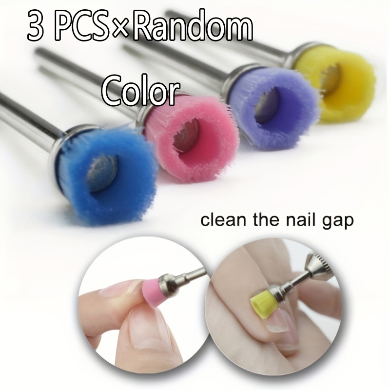 3pcs Nail Brushes and Filing Tools Set
