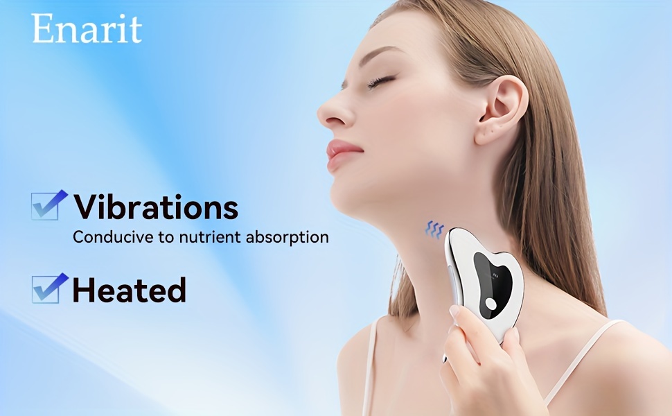 Electric Neck Heating Vibrating Massager - Enarit Beauty Tool 1