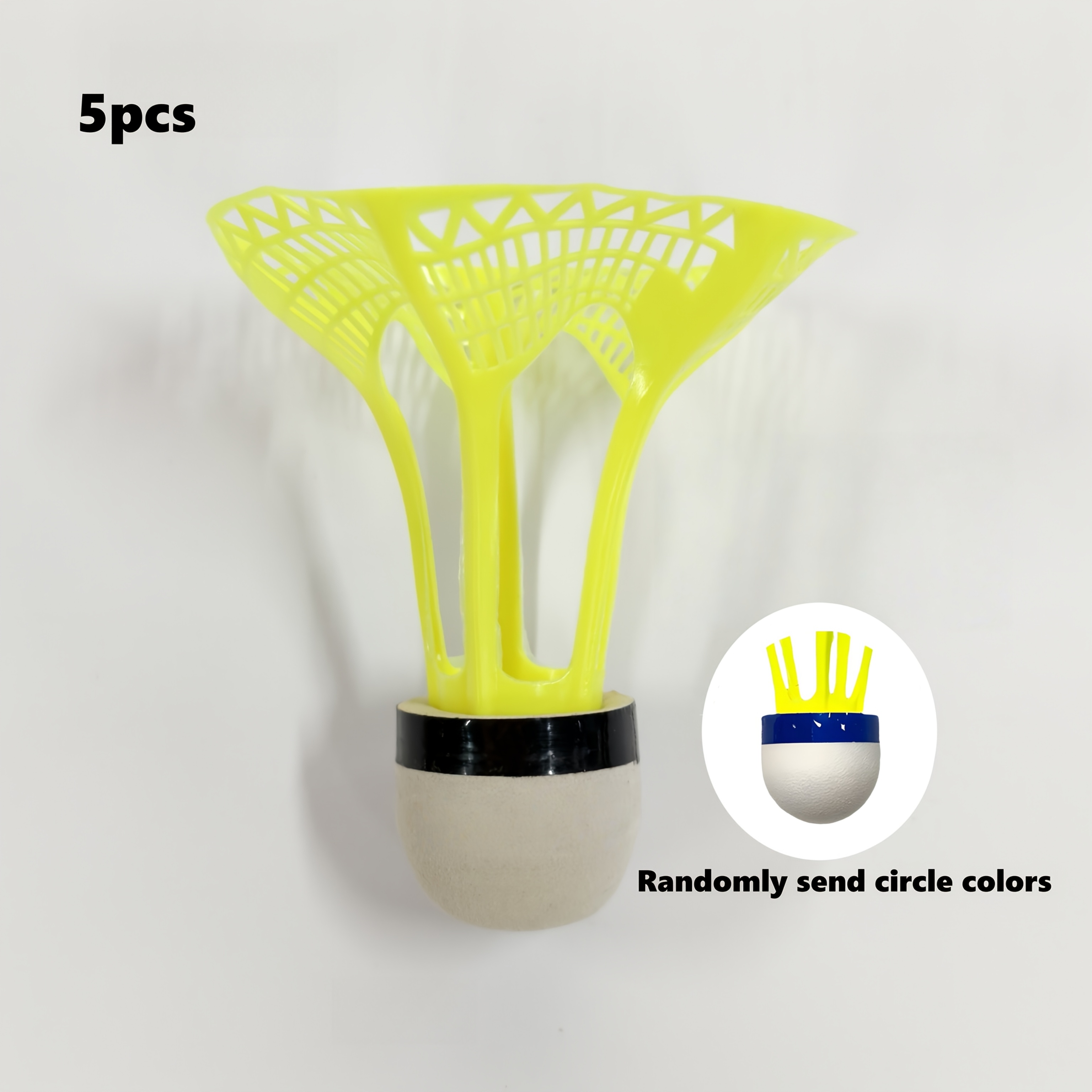 E-shop 5/10 Sets winddichte Nylon Schläger verbessern die Flugstabilität und eignen sich sehr gut für Badminton-Übungen im Freien und Sport