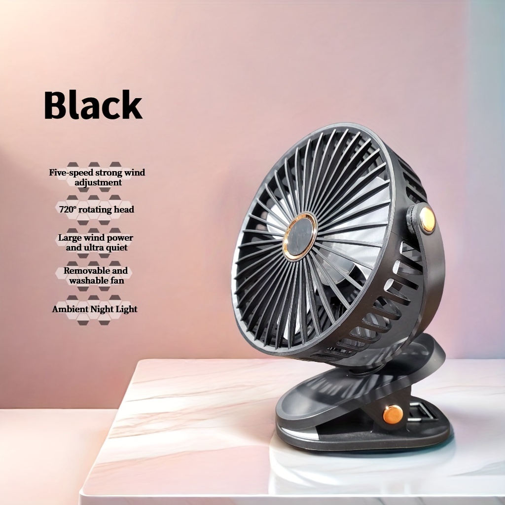 Summer Portable Fan 720 Degree Angle Adjustable Mini - Temu United Kingdom