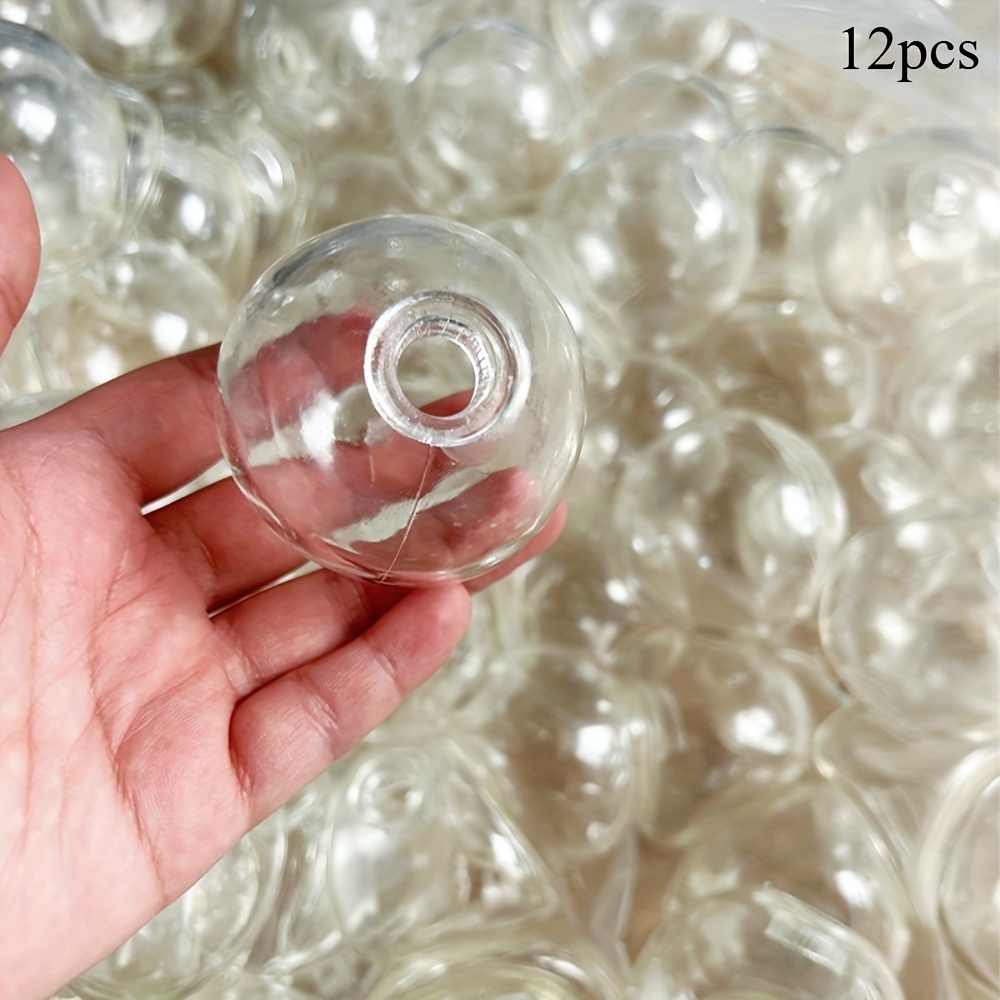 TEMU 12pcs Decorative Balls, Create Your Own Decorative Orbs For Relax, Gifting, And Decorations, Perfect For Hobbyists And Relaxation In Office,