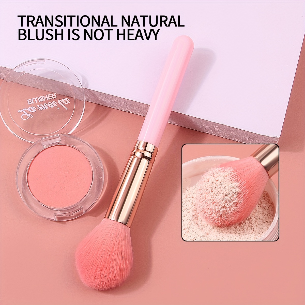 Single-piece New Girlish Soft Blush Brush