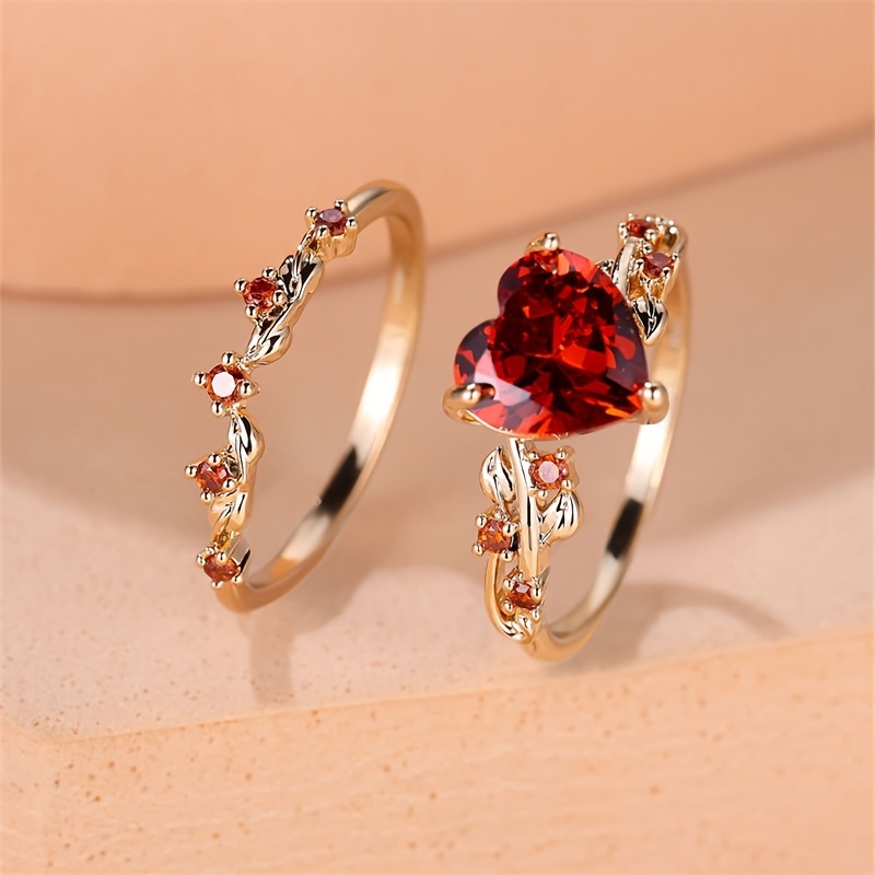 

Vine Engagement Rings For Women, Synthetic Zirconia, -free Copper, For And ,