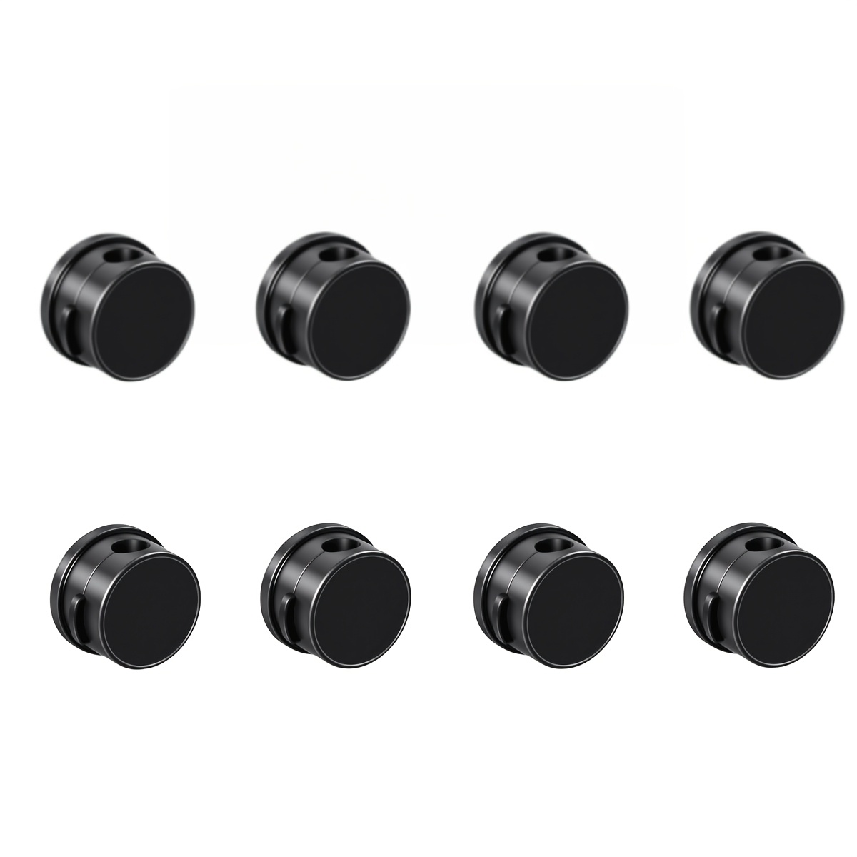 TEMU Lot de 8 organiseurs de câbles magnétiques rotatifs, supports de câbles de données, clips de de fils, clips de câble de chargeur de téléphone de