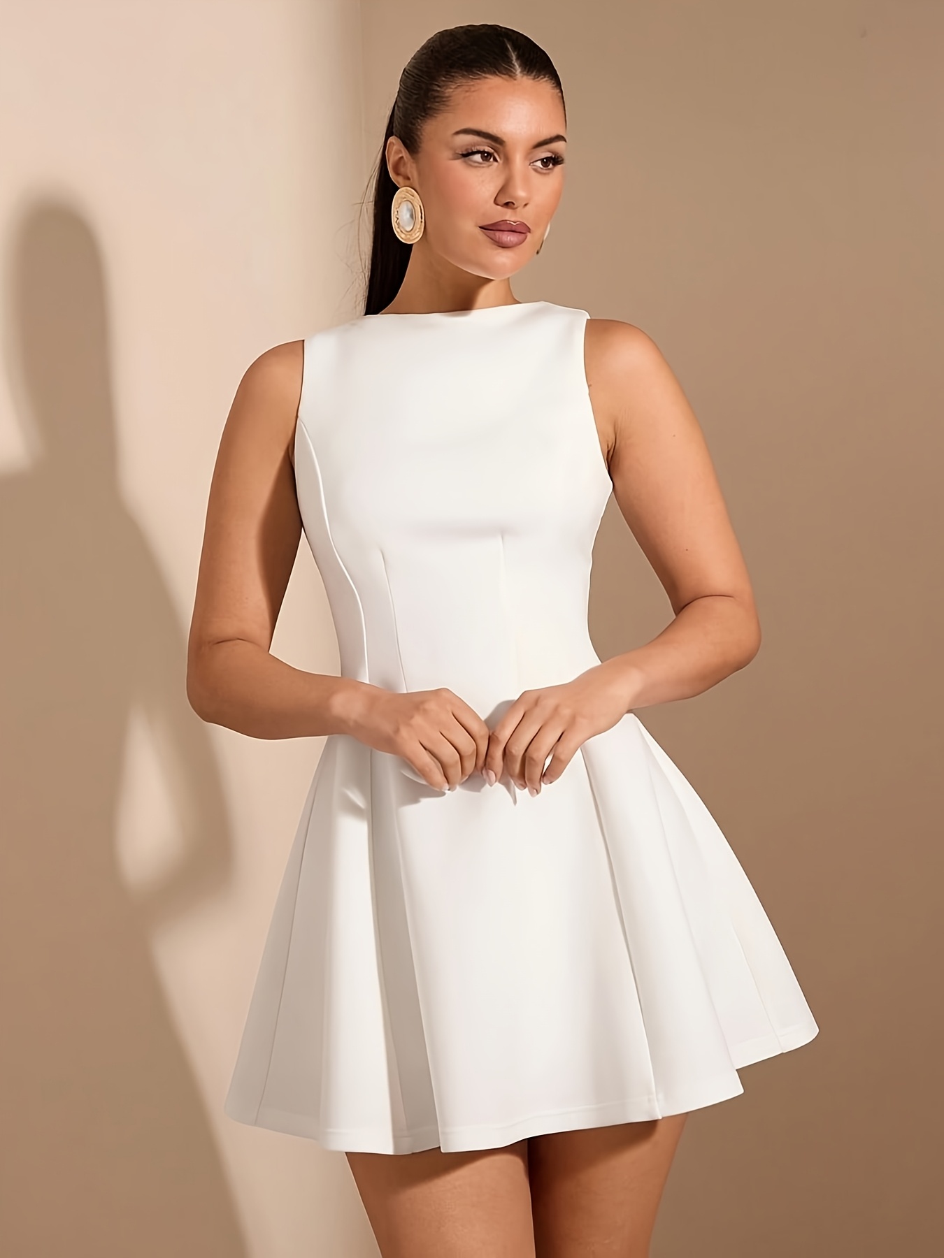 mini flowy dress Women's Summer Floral Mini Dress Square Neck Lace Ruffle Flowy A Line  Corset Buttons Short Party Dresses XS at Amazon Women's Clothing store