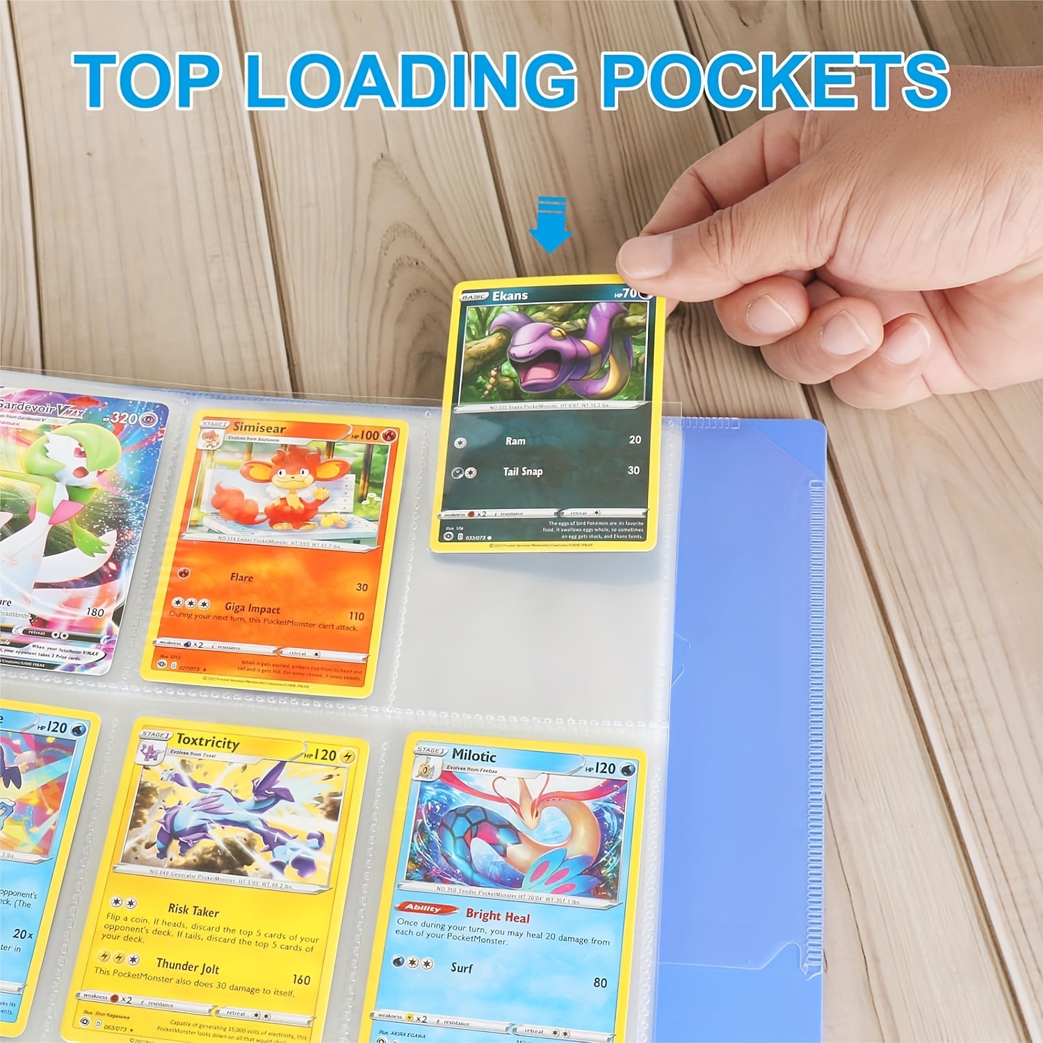 how to sleeve double sided cards Amazon.com : 648 Pockets Double Side Trading Card Sleeves, Fabmaker 9  Pocket Card Sleeves Binder Sheets for 3 Ring Binder, Long-Lasting Trading  Cards Binder Sleeves Compatible with MTG, Baseball, Game : Office Products main image 1