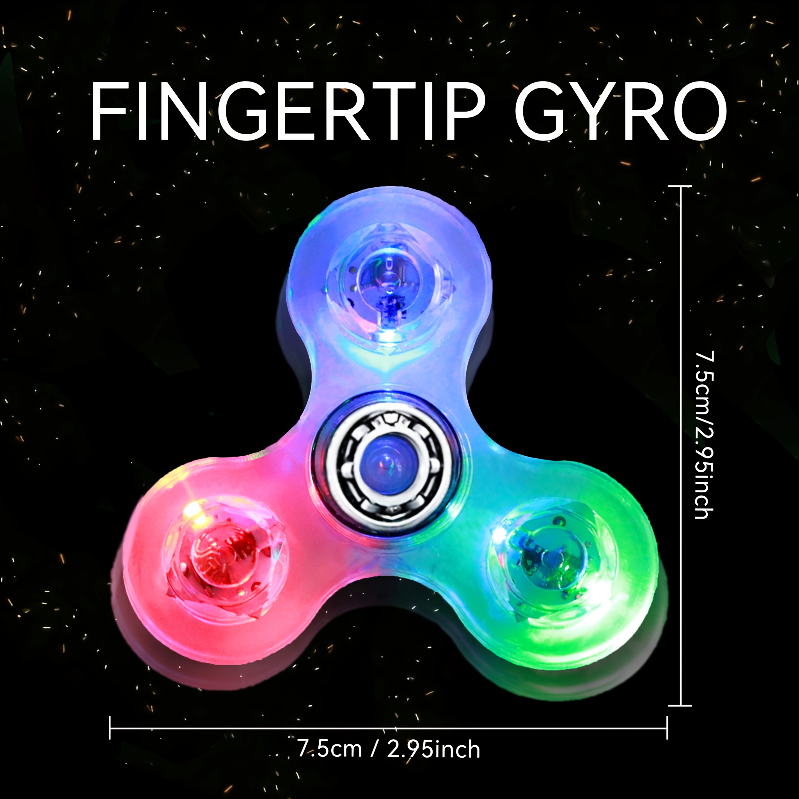 HOT Led Fidget Spinner Amazon Led Light Fidget Spinners