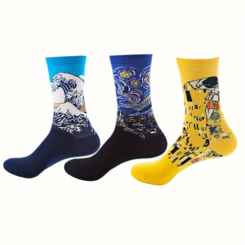 

3/6/9 Pairs , , -absorbent, Comfortable Long , /, Pattern, Knitted