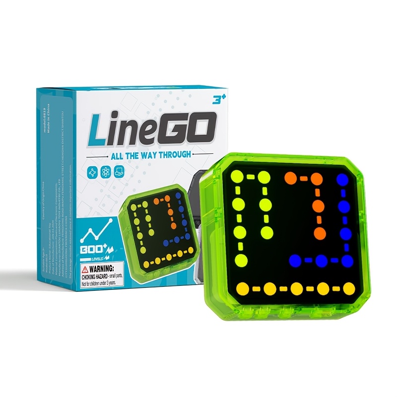 TEMU Console de jeu portable électronique 500+ niveaux 3 , jeux de intelligents pour le et la , mini jouet portable pour voyage en voiture, jeux de