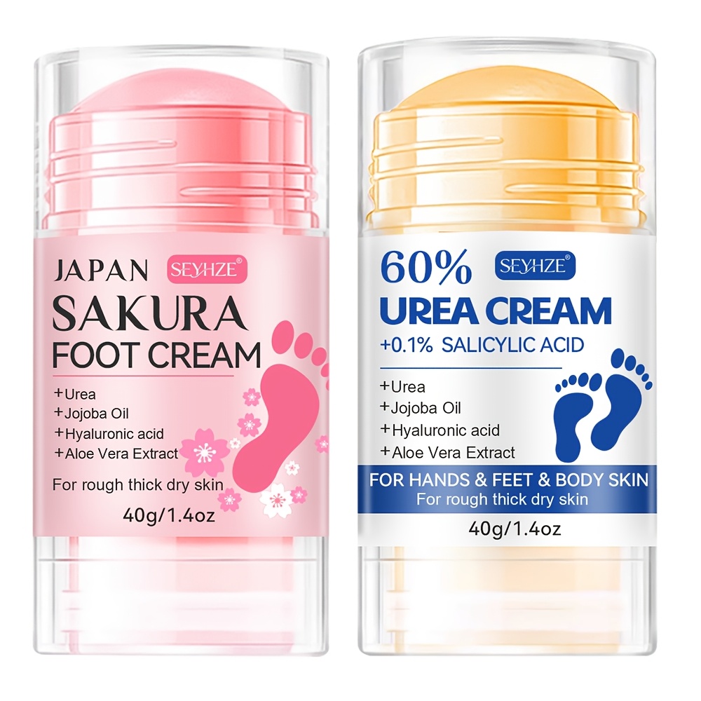 Image of Seyh 60% Urea And Salicylic Acid Foot Care Stick | Enriched With Shea Butter, Aloe And Vitamin E | Gentle And Non-irritating Formula Rough Skin