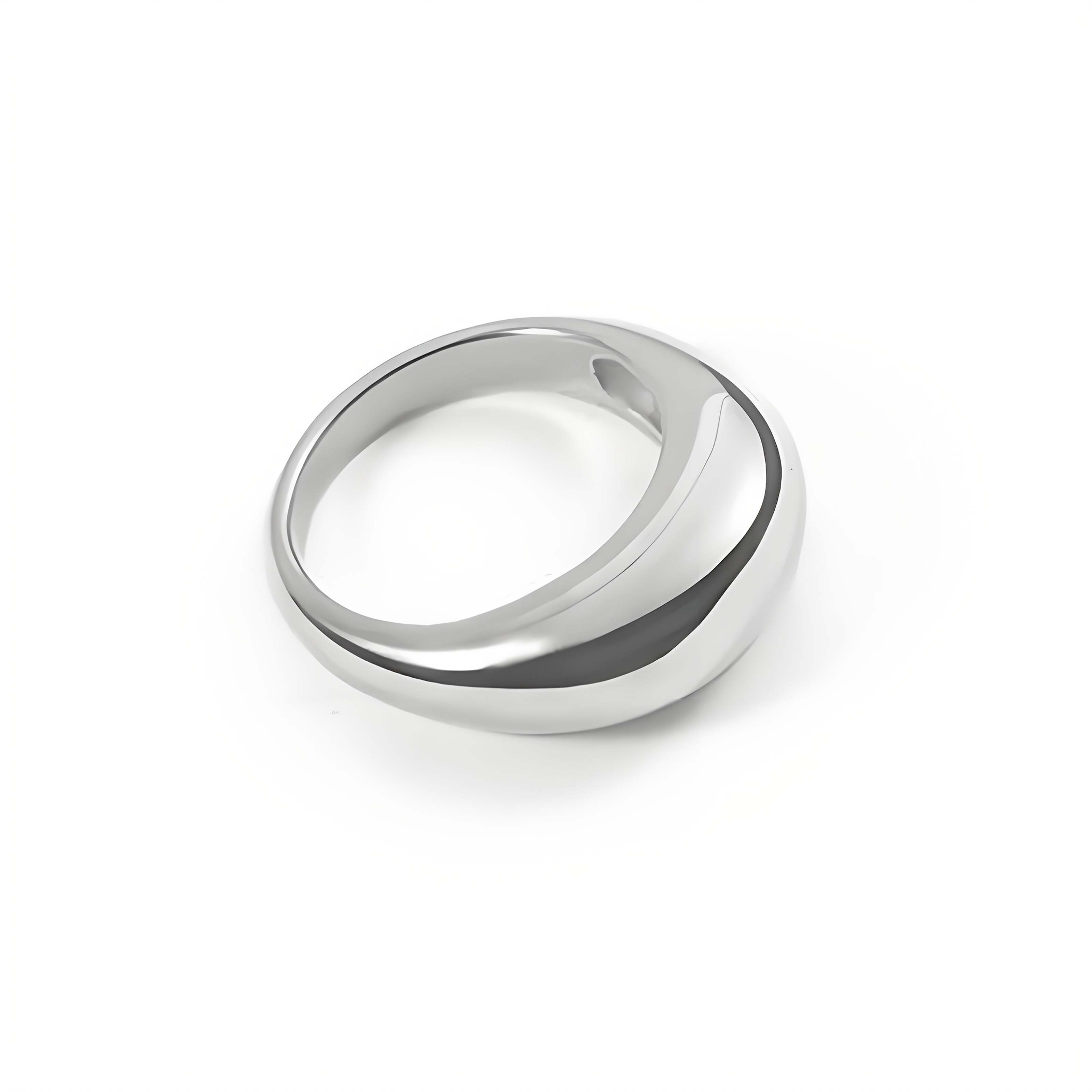 Versatile Couple Stainless Steel Arc-shaped Rings