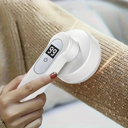 . – tragbarer wiederaufladbarer fusselentferner, elektrischer fusselentferner mit led-display, tragbarer kleidungsrasierer & flusenentferner – für tierhaare unterwegs, fusseln von kleidung – schnelles & effizientes stoffpflegegerät