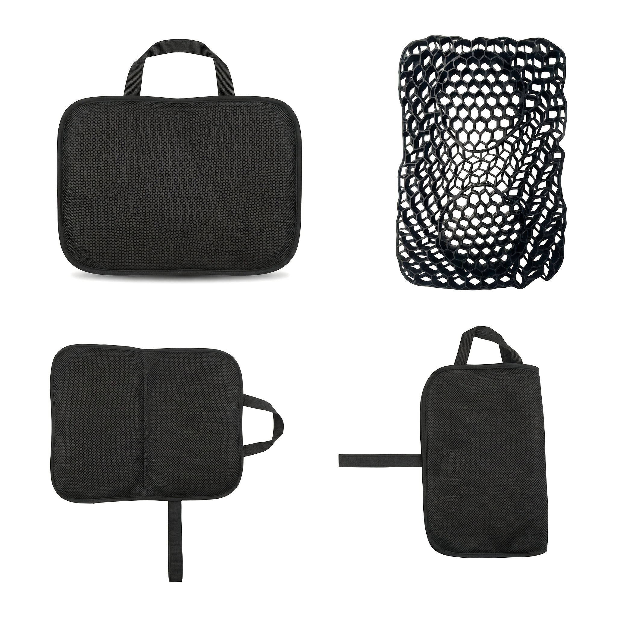 TEMU Portable Foldable Gel Seat Cushion, Cool And Breathable Seat Pad, Suitable For Cars, Fishing, Home Use, Office, Soccer Viewing, Gift For Family
