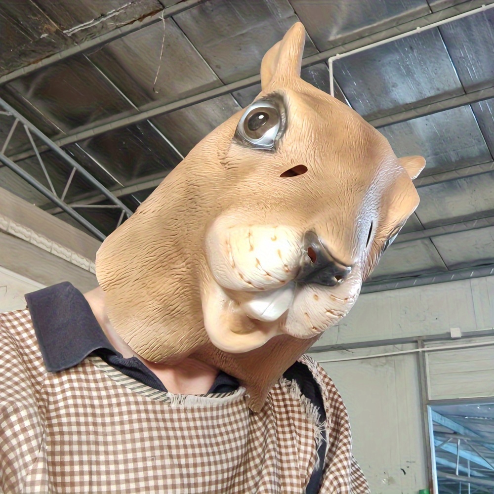 Maschera Murloc In Lattice Realistica - Costume Carnevale Halloween Con Occhiali Divertenti | Cosplay Animali - Foto 4