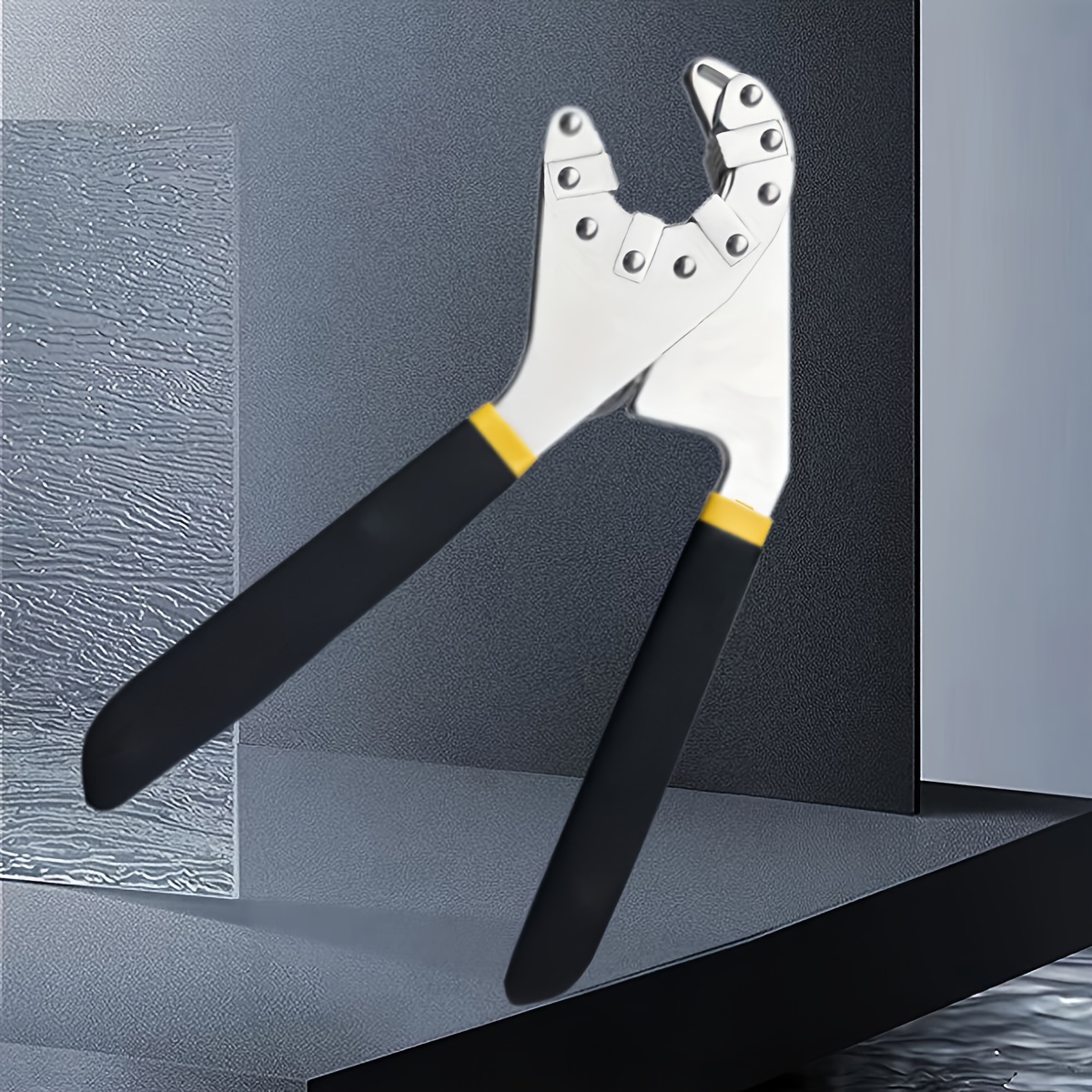 Image of 1pc Magic Wrench, Multifunctional Adjustable Torque Open Adjustable Adjustable Wrench, Hex Wrench Clamping Arc Anti-slip Handle, Suitable For And Electrician, Mechanical, Motorcycle, Bicycle Tools
