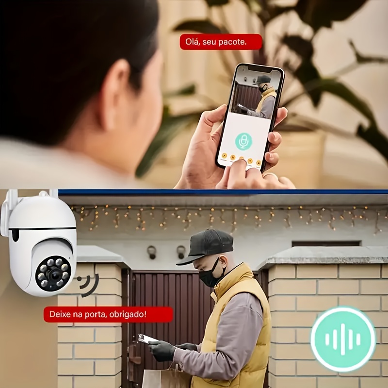 1080p hd wifi security camera with night vision motion detection usb powered app control 2 way audio ptz function for indoor use details 4