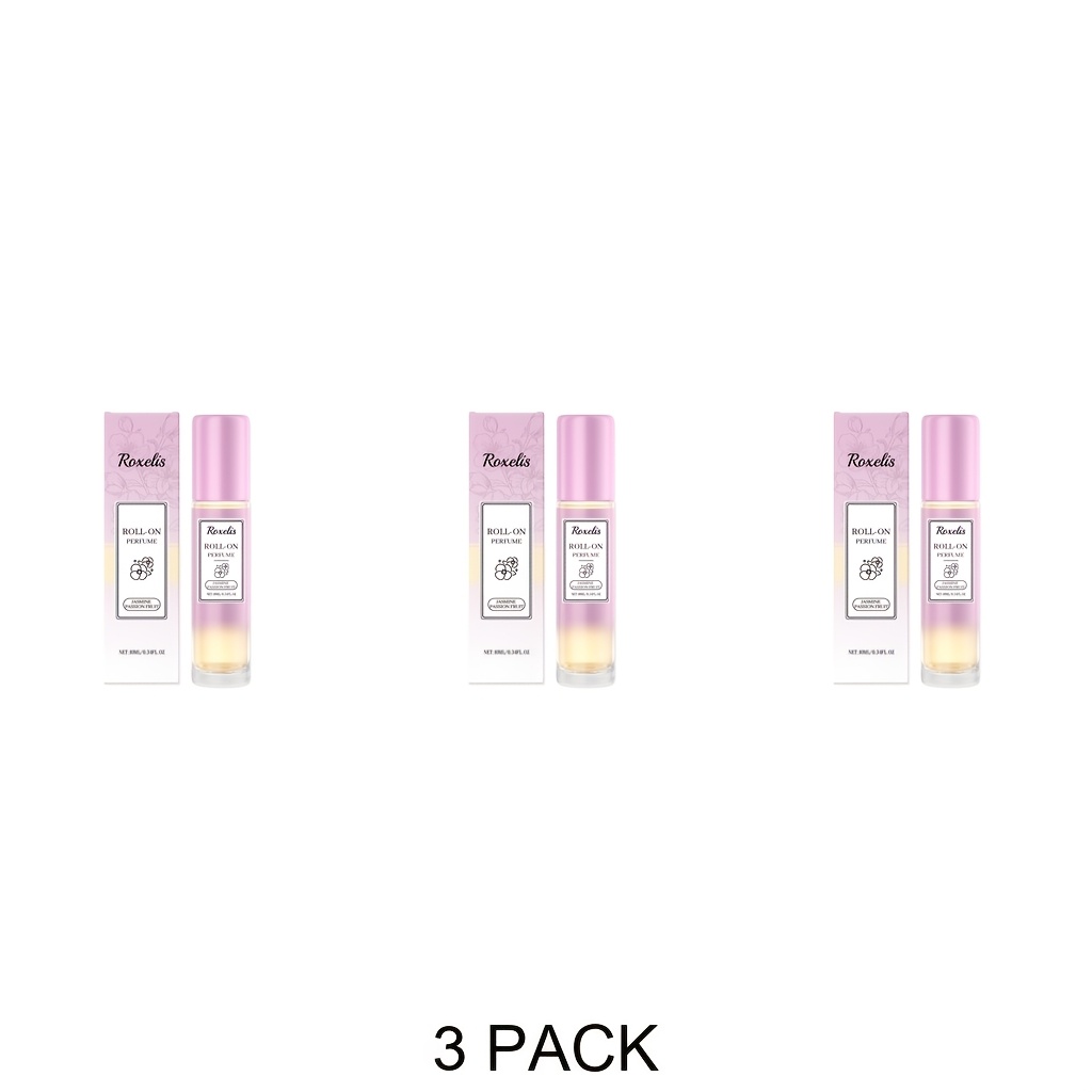 3pcs Jasmine Perfume, Rich Floral And Fruity , Designed For Women, High-end Perfume Gift