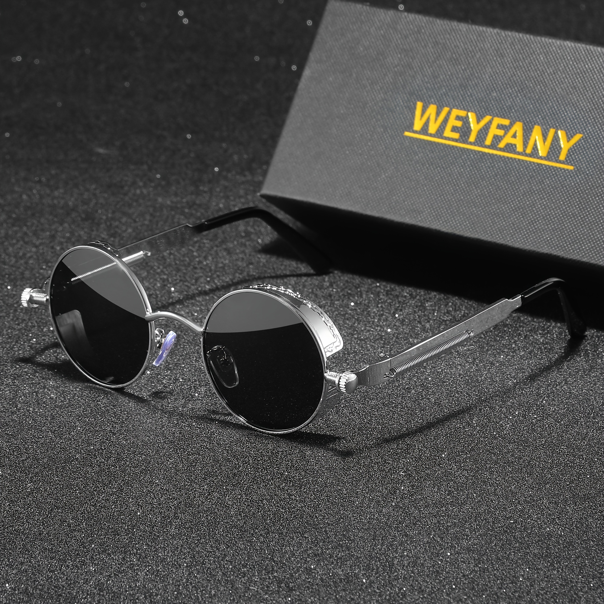 Occhiali Polarizzati Occhiali Da Sole Vintage Rotondi Occhiali Da