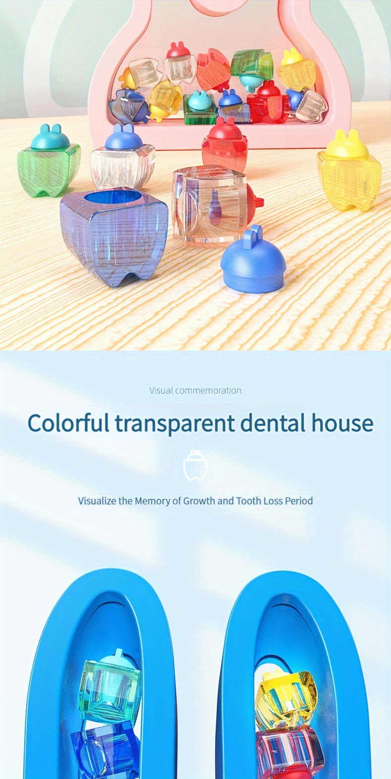     tooth keepsake box   abs resin     memories teeth collection details 2