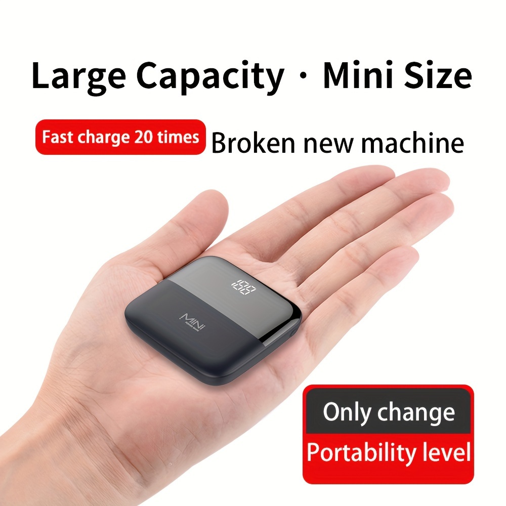 Mini Power Bank 4500mah Portable Charger - Temu