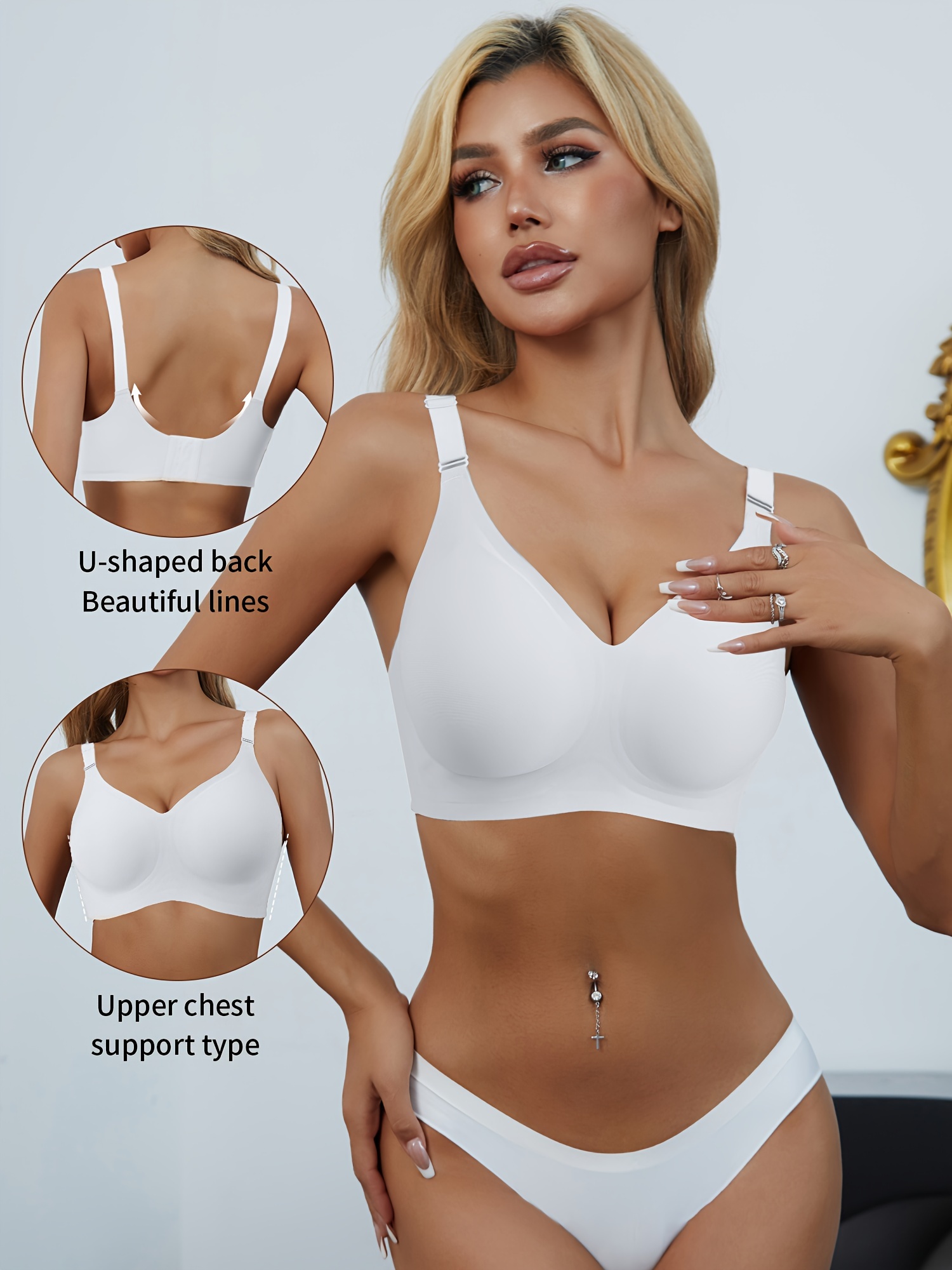 seamless full coverage bra womens underwire free