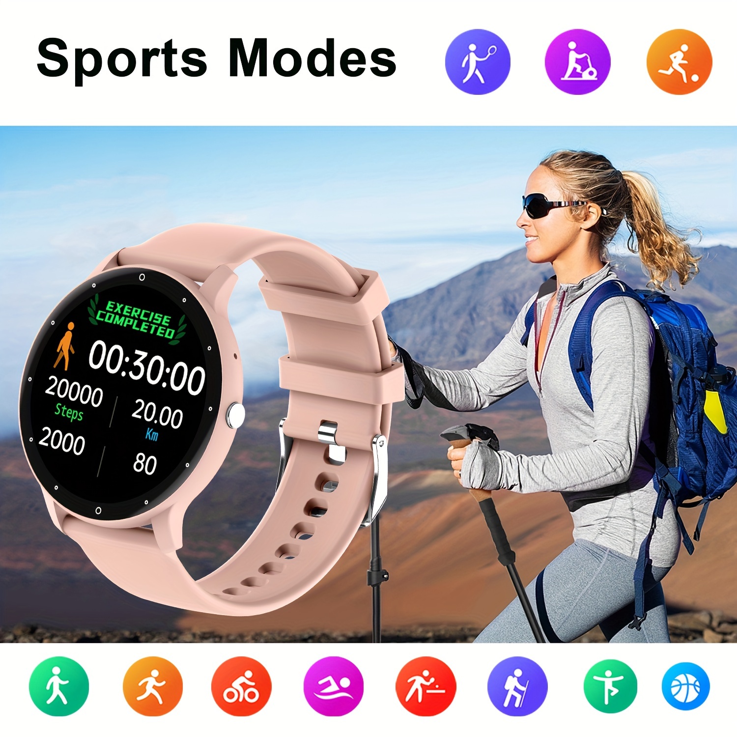 Smart bison smart watch b8 on sale