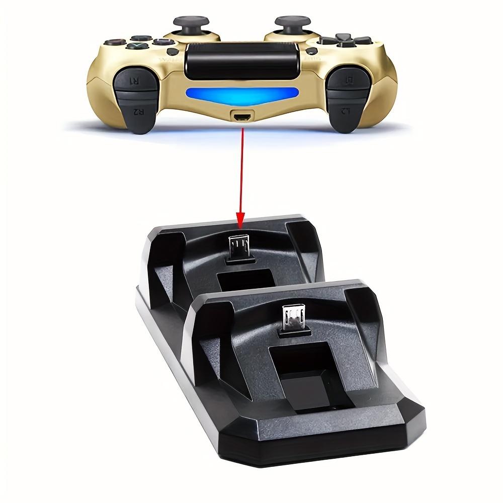 OIVO Manette PS4 Chargeur, PS4 Station de Charge Rapide avec Indicateur LED  pour Manette Sony Playstation 4 / Slim/Pro : : Jeux vidéo