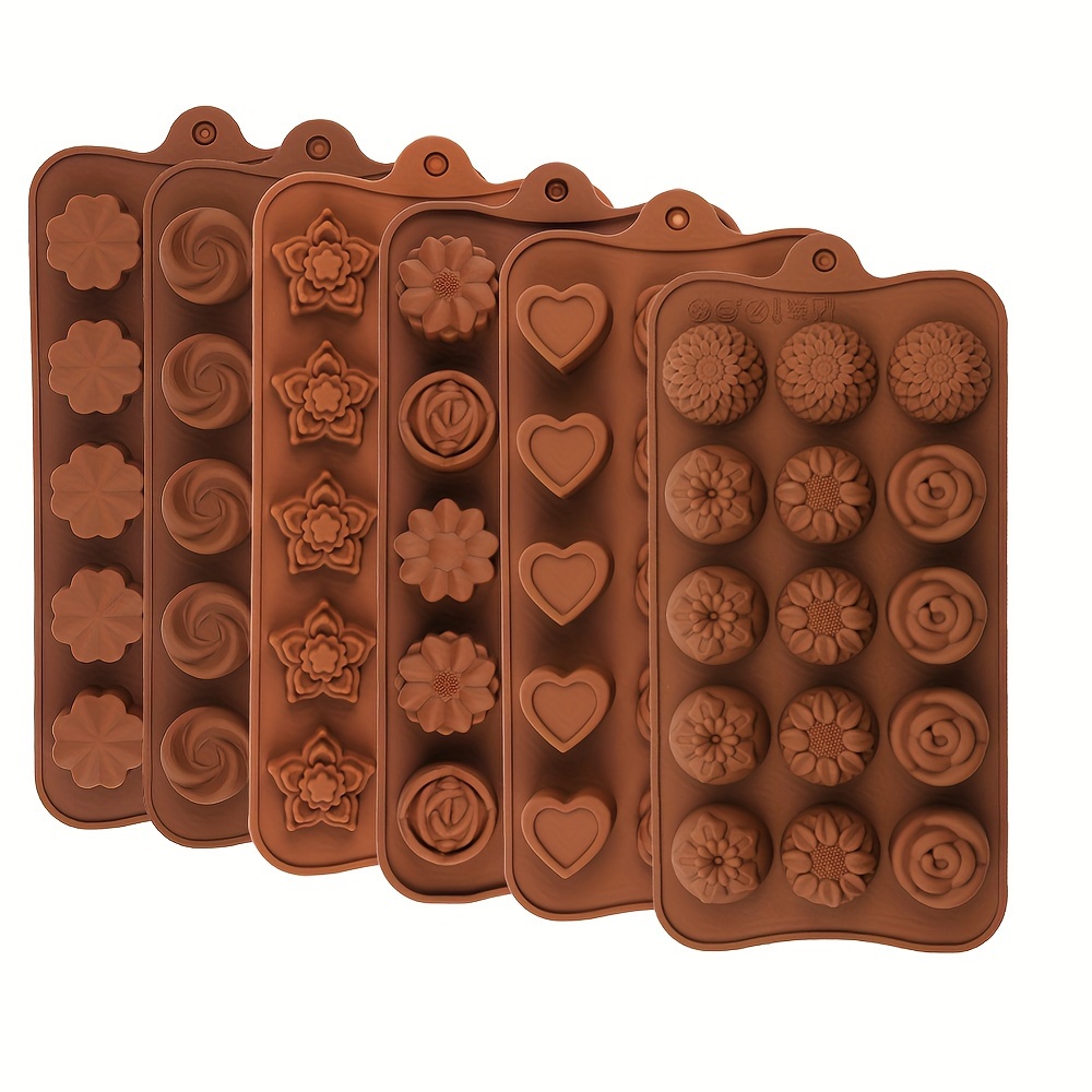 Lot De 2 Moules à Chocolat Halloween – Silicone 3D, Violet, 50 Ml, Neufs