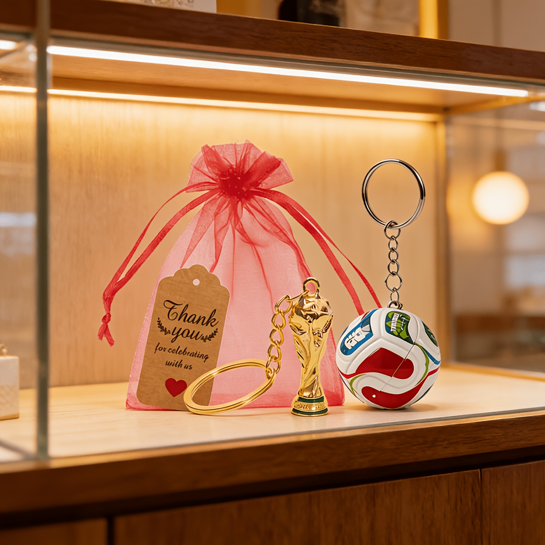 E-shop Geschenk für Sie/Ihn 1 Set Fußball-Weltmeisterschaft „Schlüsselanhänger-Sets“ 2026 Fußball-Weltmeisterschaft Schlüsselanhänger-Anhänger,