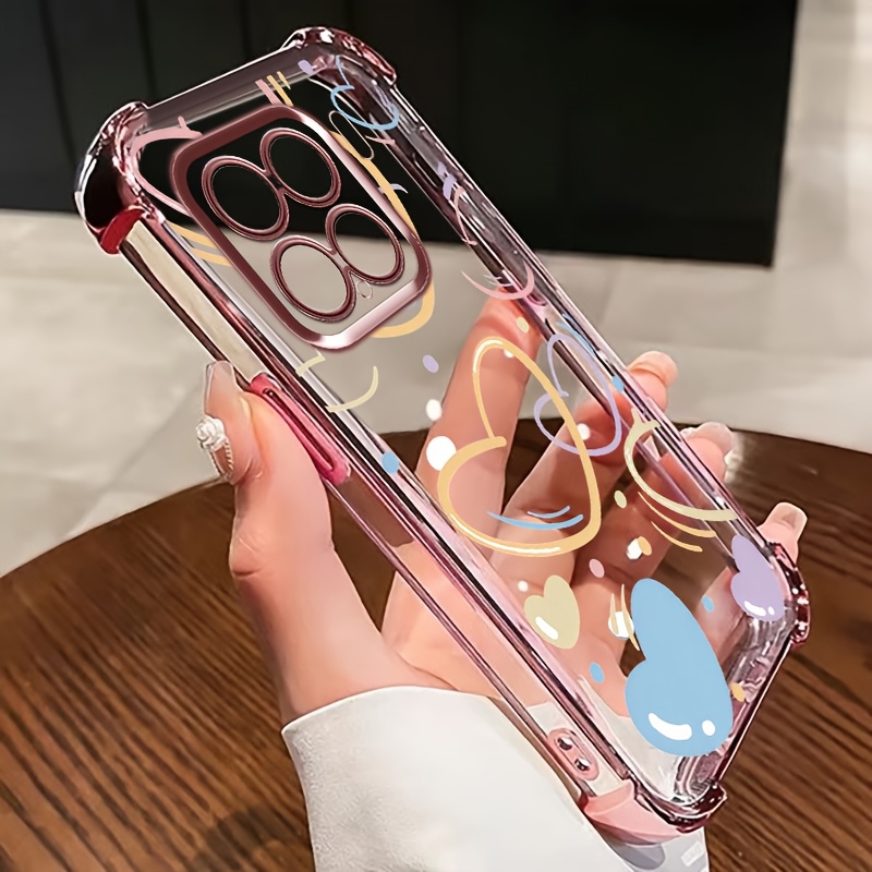 TEMU Phone Case: Phone Case Compatible With Xiaomi 13/13pro/14t Pro/15t Pro Ultra/pocof4/f5/f7/pocox3nfc/pocox5/pocox6pro/pocox7pro Electroplating