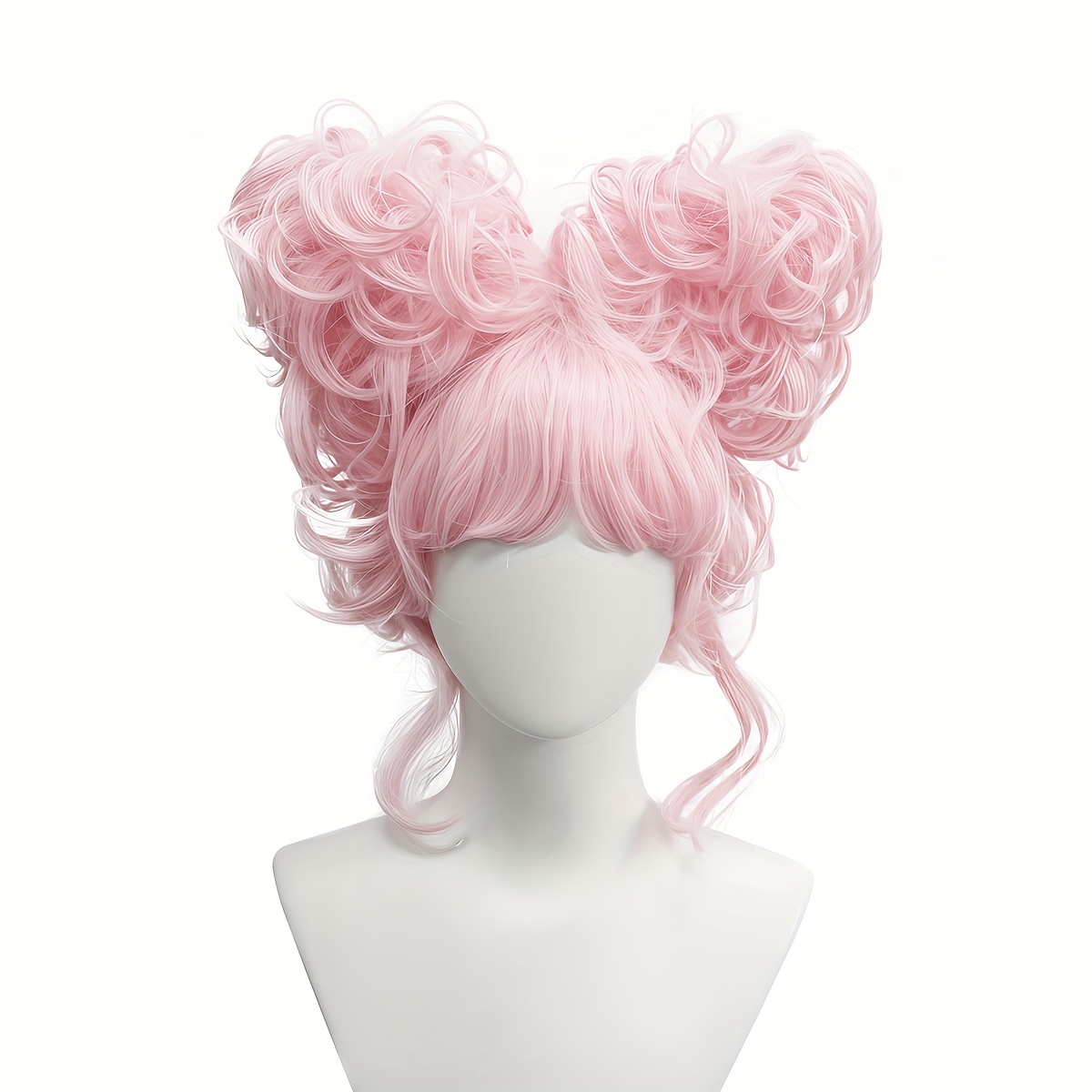 TEMU Una peluca de cosplay de con cabello corto y de estilo único, para Halloween, Navidad y de