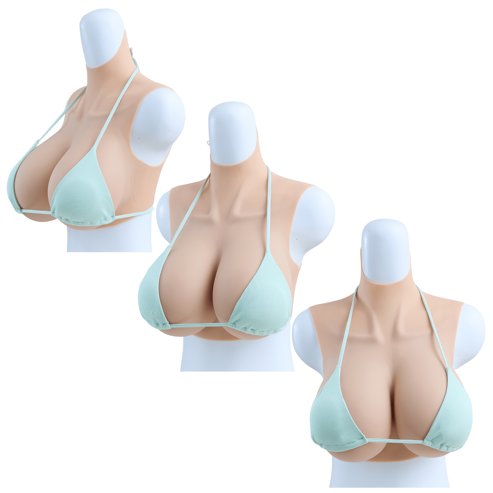 silicone mastectomy breast forms for post surgery soft reusable   boobs for     g i k cup