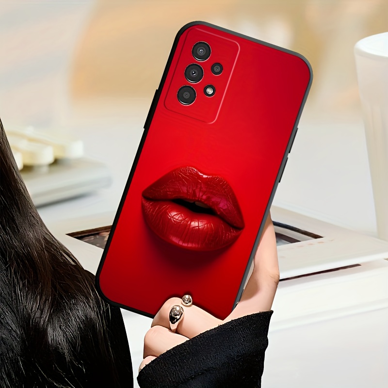 TEMU Phone Case: Fashionable, Versatile, And Durable Dark-colored Printed Phone Case, Suitable For Galaxy A05, A05s, A06, A14, A15, A16, A22, A23,
