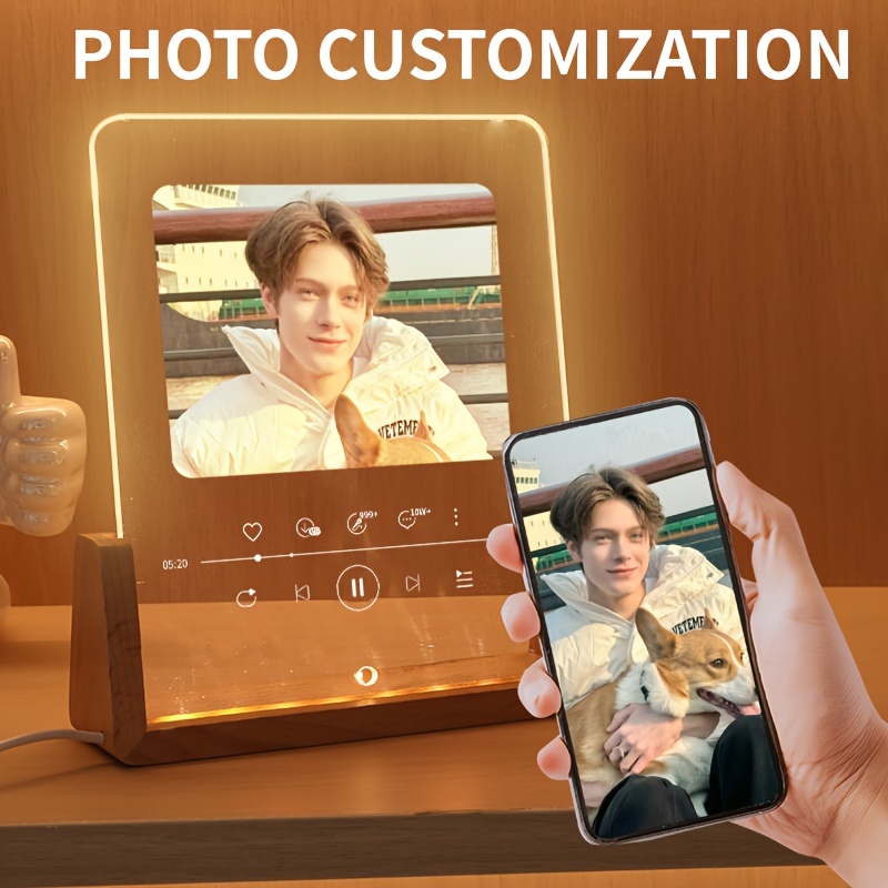 

Led -up - Personalized Display Stand, For & , For Girlfriend Or